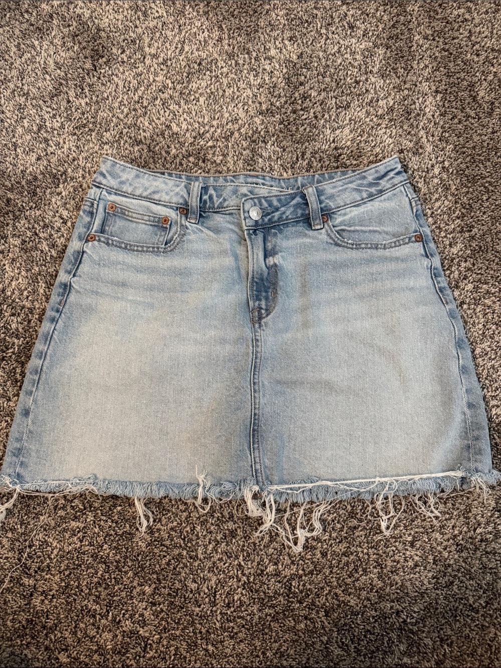 Light Blue Denim Skirt - American Eagle